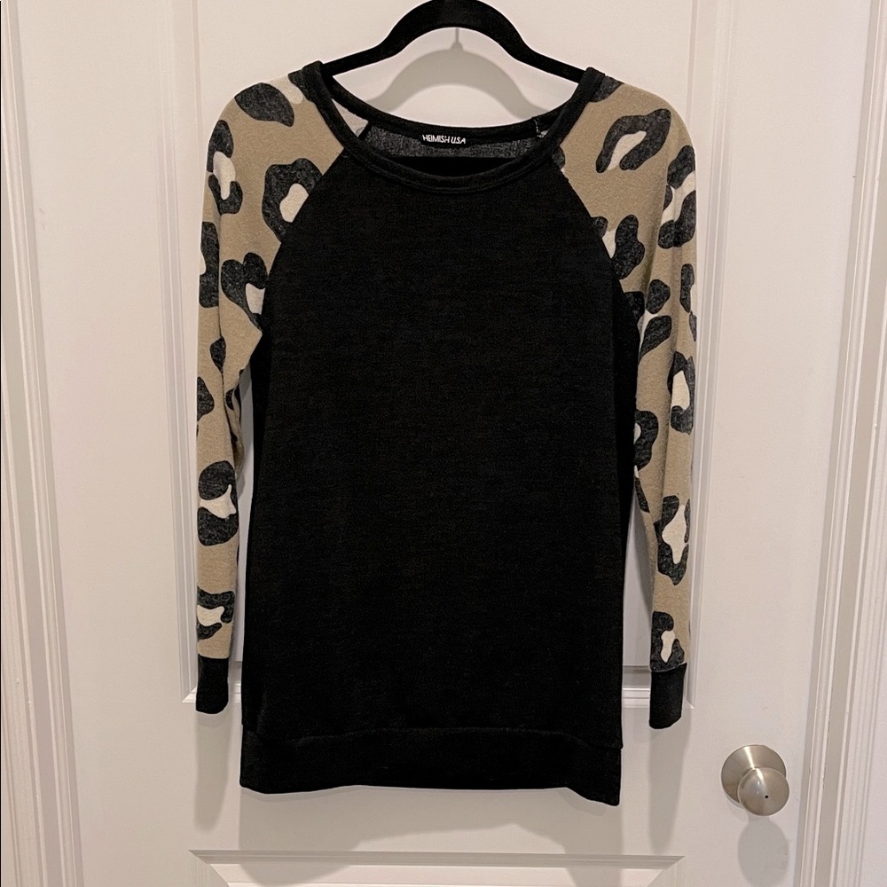 HEIMISH USA Black Sweater